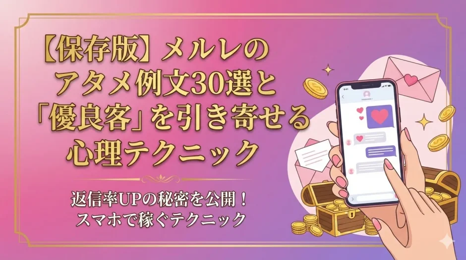 メルレのアタメ例文30選